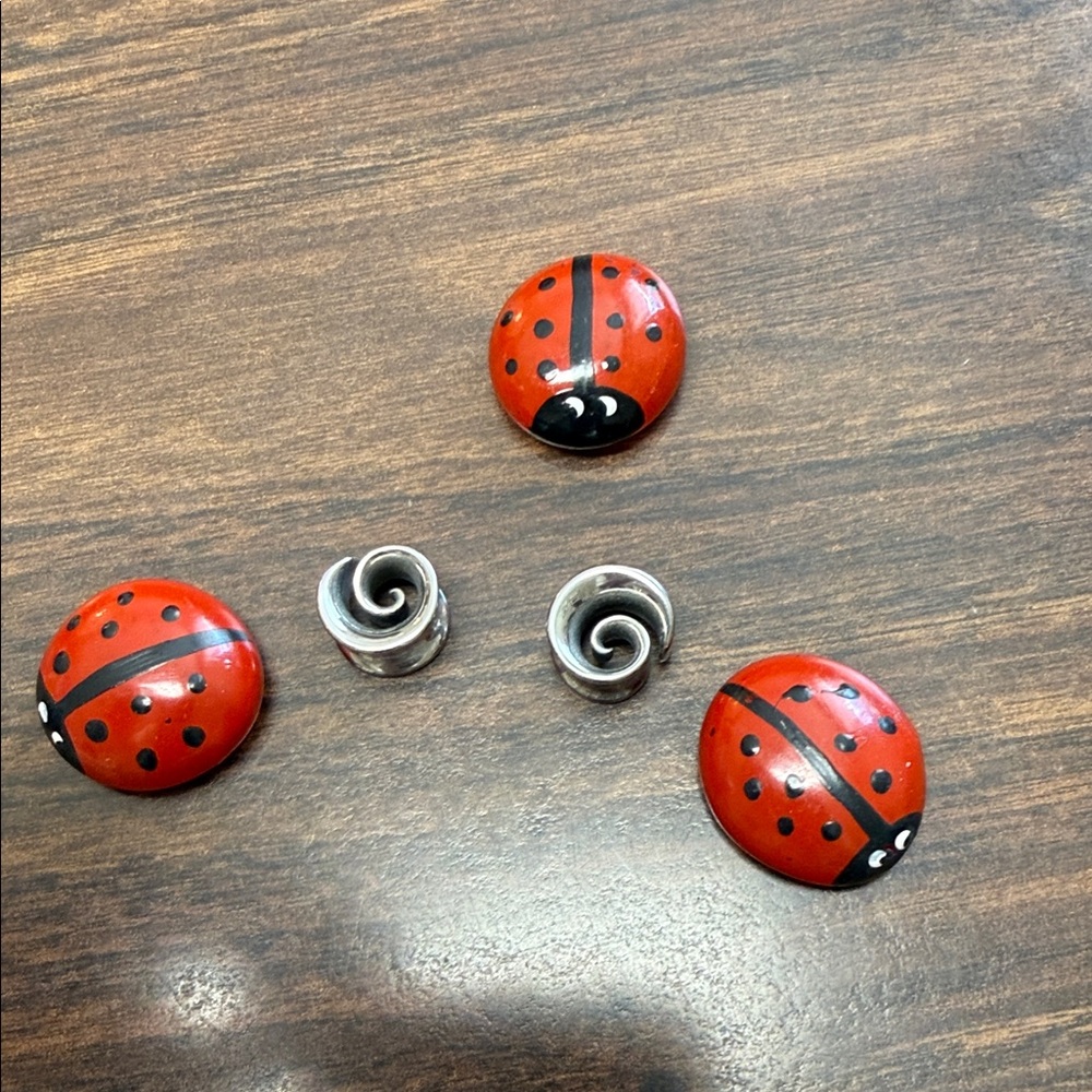 Handmade Brand New 00 (10mm) Spiral  Gauges in Silver- Stretched Ear Jewelry 🌀 - Picture 4 of 9